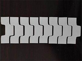 Cigarette label lining cutter